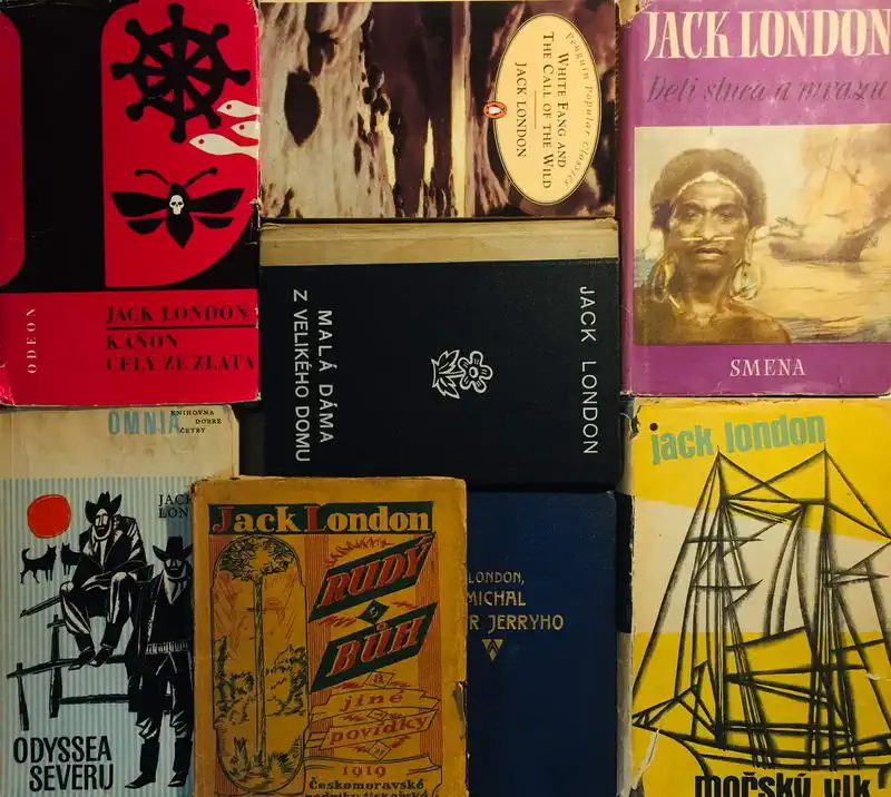 Knižní kolekce Jack London - 8 x kniha /bazarové zboží/