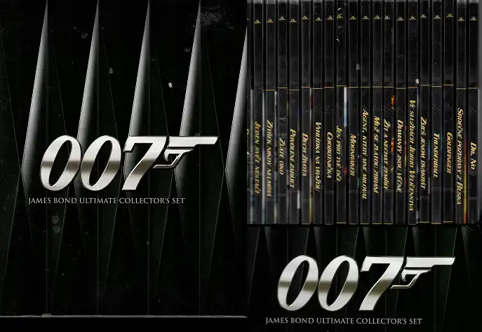 Kolekce 007 James Bond ( Ultimate collector´s set ) 20 DVD slim/bazarové zboží/