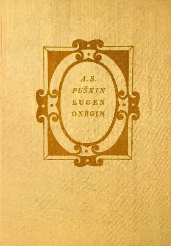 Eugen Oněgin - Alexander Sergejevič Puškin /bazarové zboží/