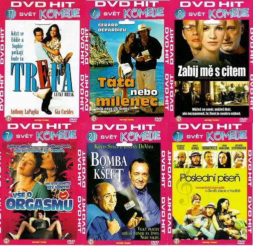 Kolekce DVD HIT Komedie - 6x DVD