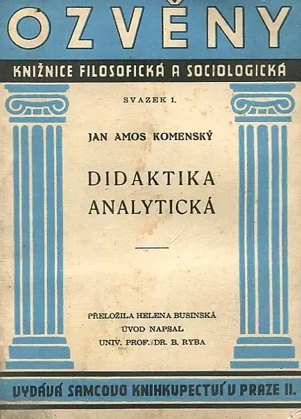 Ozvěny - Didaktika analytická - Jan Amos Komenský /bazarové zboží/