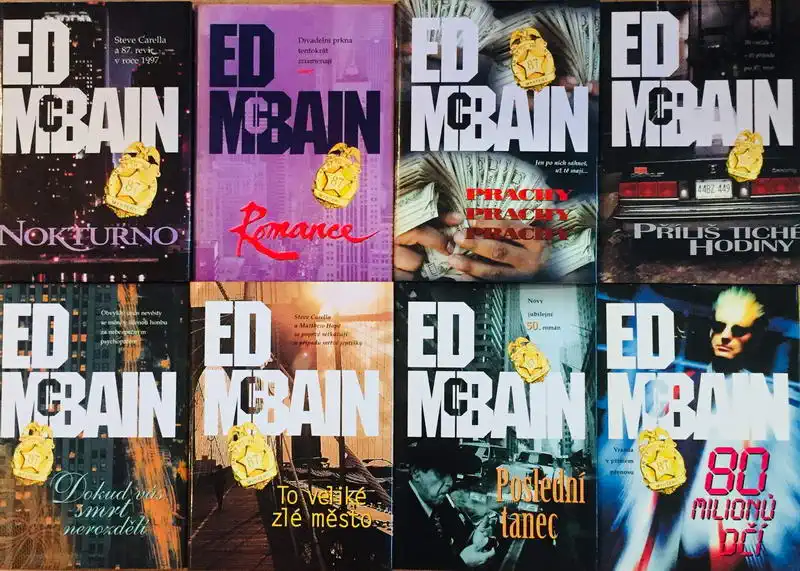 Knižní kolekce Ed McBain I - 8 x kniha /bazarové zboží/