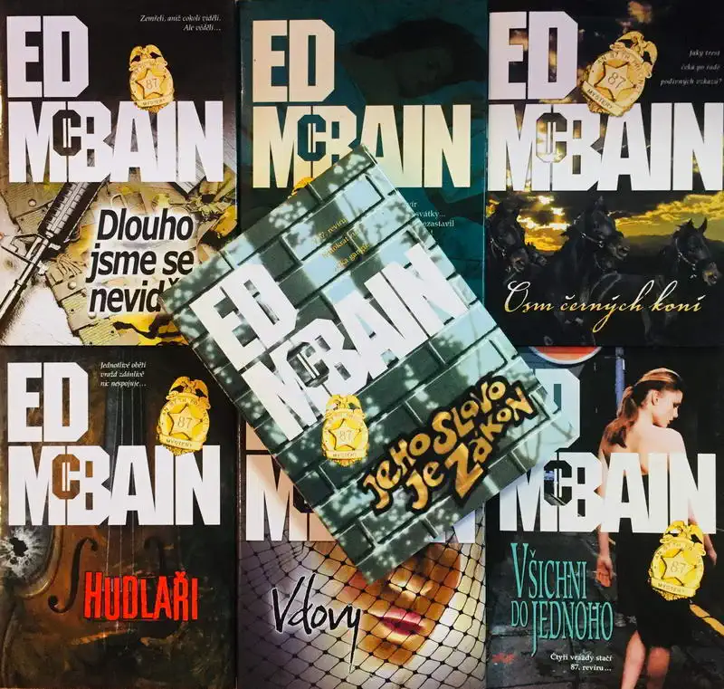 Knižní kolekce Ed McBain II - 7 x kniha /bazarové zboží/