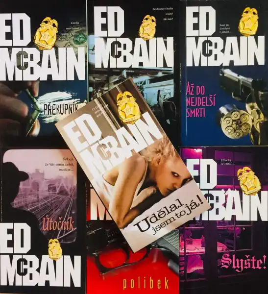 Knižní kolekce Ed McBain III - 7 x kniha /brožovaná/ /bazarové zboží/