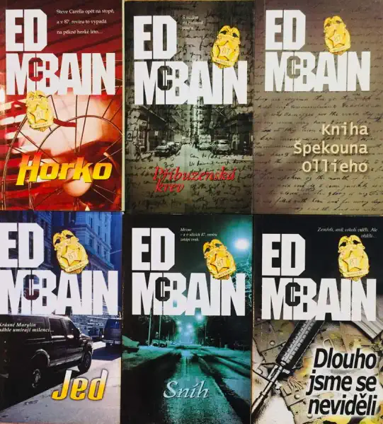 Knižní kolekce Ed McBain IV - 6 x kniha /brožovaná/ /bazarové zboží/