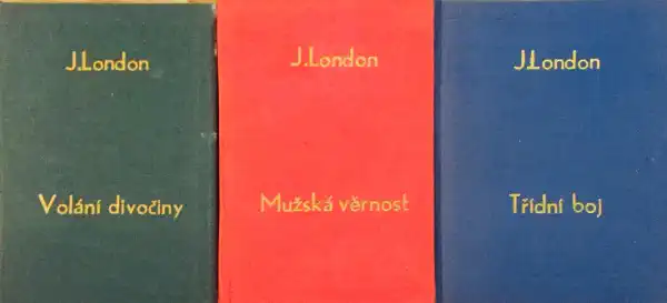 Knižní kolekce Jack London II - 3 x kniha /bazarové zboží/