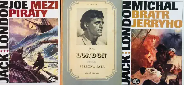 Knižní kolekce Jack London III - 3 x kniha /bazarové zboží/