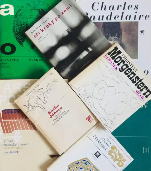 Knižní básnická kolekce XII. - 8 x kniha /bazarové zboží/