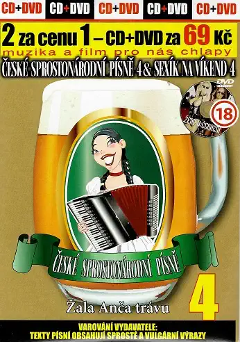 České sprostonárodní písně a Sexík na víkend 04 ( pošetka ) CD+DVD
