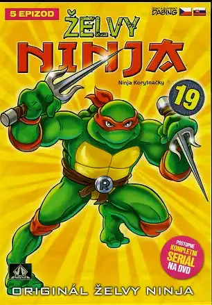 Želvy ninja 19 - VAPET ( plast ) DVD
