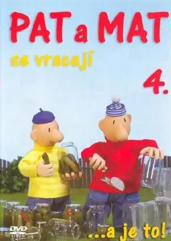 Pat a Mat se vracejí 4 - DVD plast /bazarové zboží/