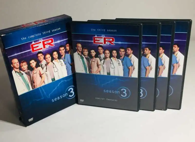 ER / Pohotovost - kompletní 3. série - 4xDVD /4xslim v šubru/ /bazarové zboží/