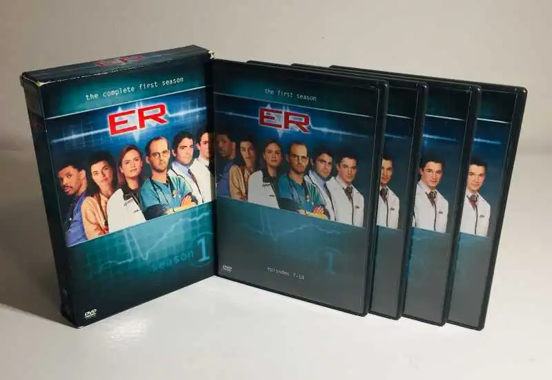 ER / Pohotovost - kompletní 1. série - 4xDVD /4xslim v šubru/ /bazarové zboží/