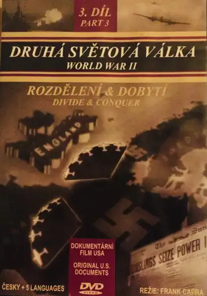 Druhá světová válka - 3. díl - Rozdělení & dobytí - DVD /plast/