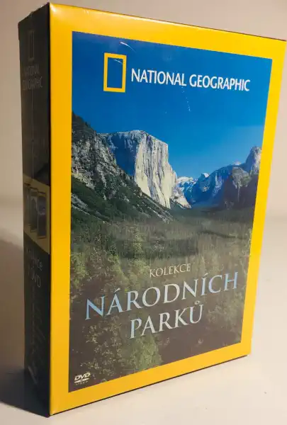 Kolekce národních parků - National Geographic - 3xDVD /plast v šubru/