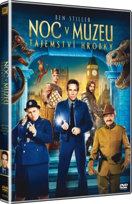 Noc v muzeu - Tajemství hrobky - DVD /plast/