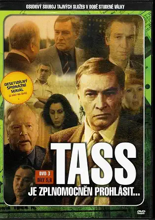 TASS je zplnomocněn prohlásit... DVD 3, díly 5,6 (TV seriál) - plast DVD