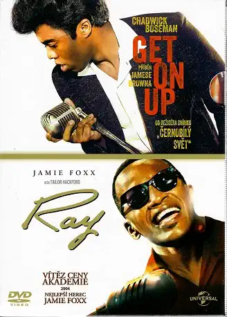 Kolekce Get on Up - Příběh Jamese Browna / Ray Charles - 2x DVD