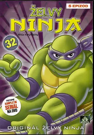 Želvy ninja 32 ( plast ) DVD