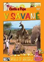 Cecile a Pepo představují zvířátka V savaně - DVD /plast/ /bazarové zboží/