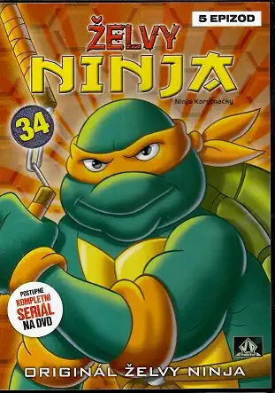 Želvy ninja 34 ( plast ) DVD