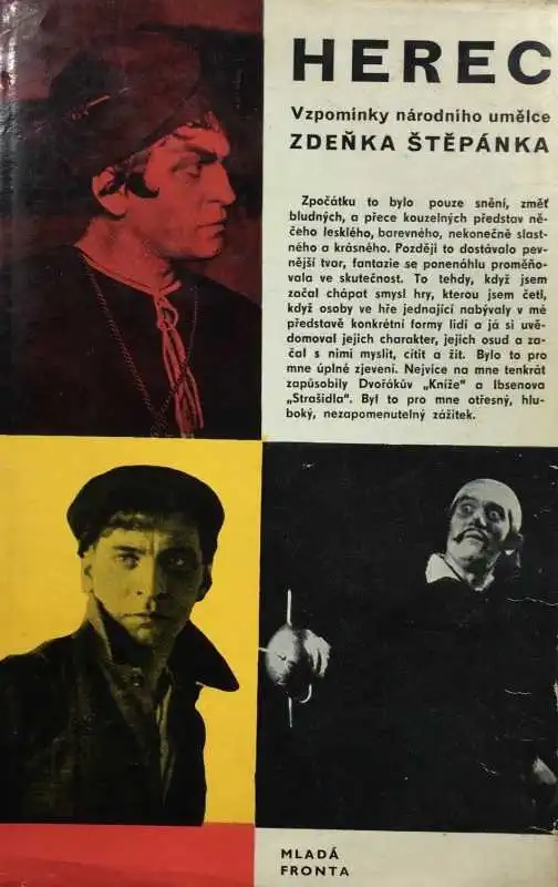 Herec - Zdeněk Štěpánek /bazarové zboží/