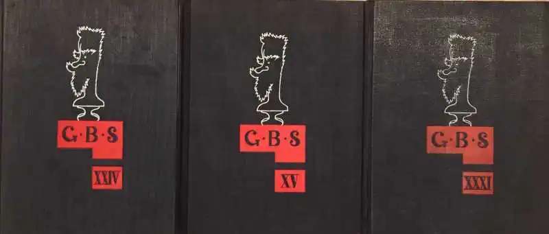 Knižní kolekce George Bernard Shaw - 3 x kniha /bazarové zboží/