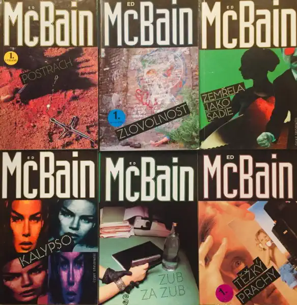 Knižní kolekce Ed McBain VI - 6 x kniha /brožovaná/ /bazarové zboží/