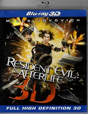 Resident Evil: Afterlife 3D ( blu-ray )