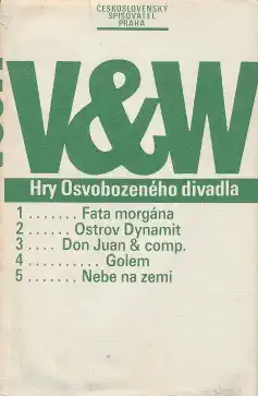Hry Osvobozeného divadla - Jiří Voskovec a Jan Werich /bazarové zboží/