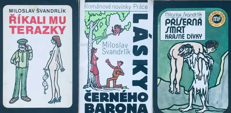 Knižní kolekce Miloslav Švandrlík II - 3 x kniha brožovaná /bazarové zboží/