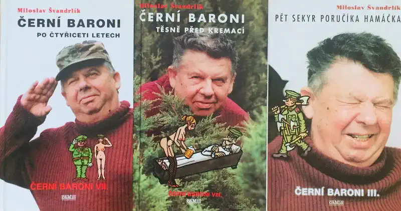 Knižní kolekce Miloslav Švandrlík III - 3 x kniha pevná /bazarové zboží/