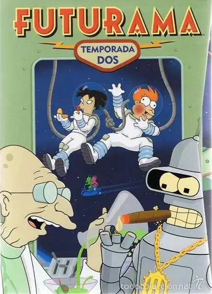 Futurama - 2. sezóna - 4xDVD /plast v šubru/ bazarové zboží