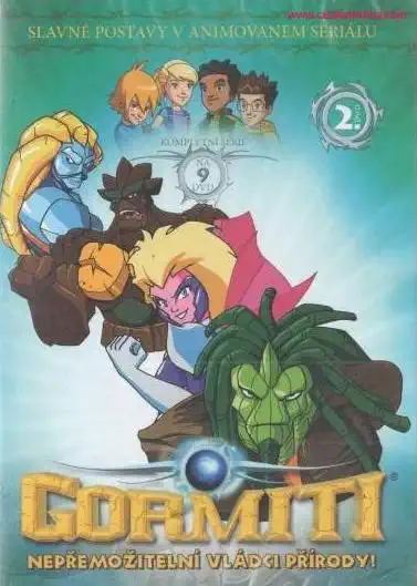 Gormiti 2 - Nepřemožitelní vládci přírody! - DVD /plast//bazarové zboží/