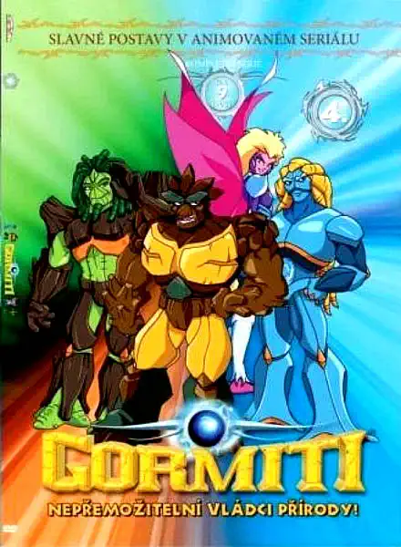 Gormiti 4 - Nepřemožitelní vládci přírody! - DVD /plast//bazarové zboží/