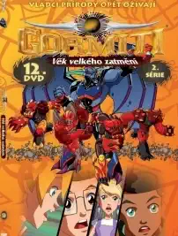 Gormiti 12 - Věk velkého zatmění - 2. série - DVD /plast,slim//bazarové zboží/