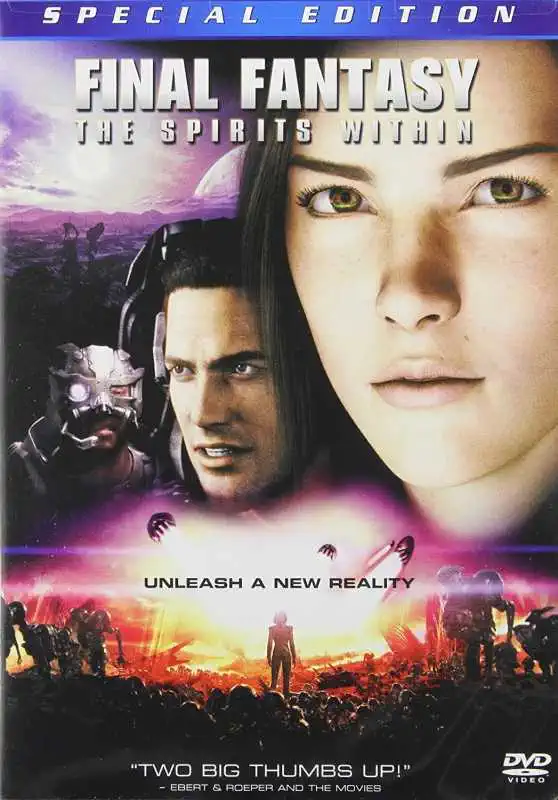 Final Fantasy - The Spirits Within - Special Edition -2xDVD /plast//bazarové zboží/