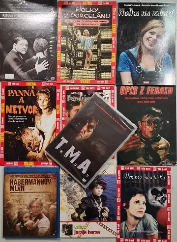 Kolekce Juraj Herz ( 9x DVD + 1x Blu-ray )