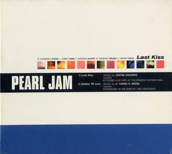 Pearl Jam - List Kiss - CD /slim//bazarové zboží/