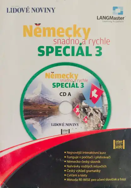Německy snadno a rychle - Speciál 3 - CD /pošetka/