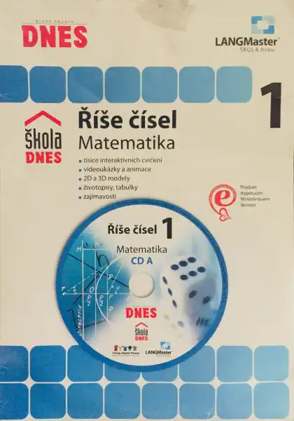 Říše čísel - Matematika 1 - CD /pošetka//bazarové zboží/