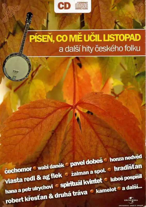 Píseň, co mě naučil listopad  - CD papírová pošetka