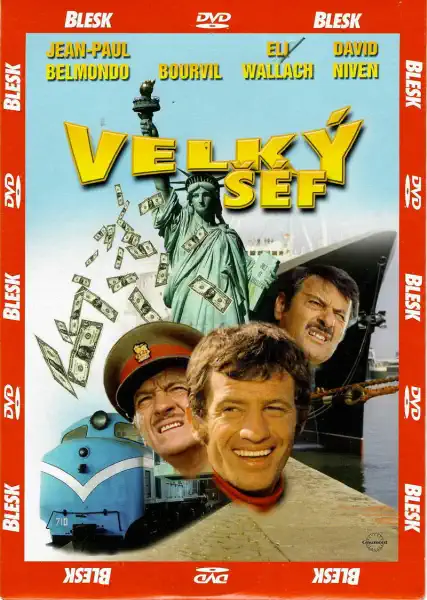 Velký šéf ( Jean-Paul Belmondo ) - DVD pošetka