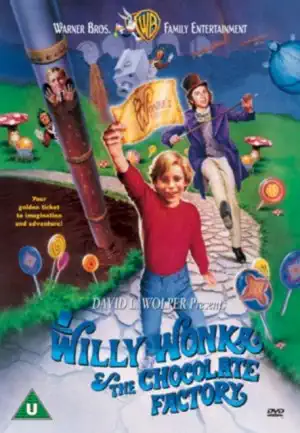 Willy Wonka The Chocolate factory - DVD plast (v originálním znění bez CZ titulků)