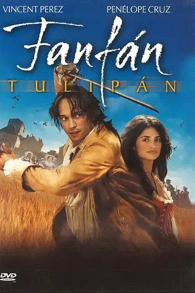 Fanfán Tulipán - Penelope Cruz - DVD /plast//bazarové zboží/