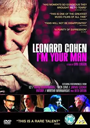Leonard Cohen - I'm your Man - v originálním znění bez CZ titulků - DVD /plast//bazarové zboží/