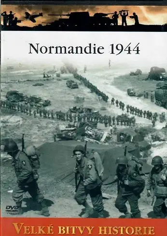 Velké bitvy historie - Normandie 1944 - DVD /slim//bazarové zboží/