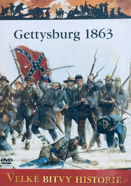 Velké bitvy historie - Gettysburg 1863 - DVD /slim/