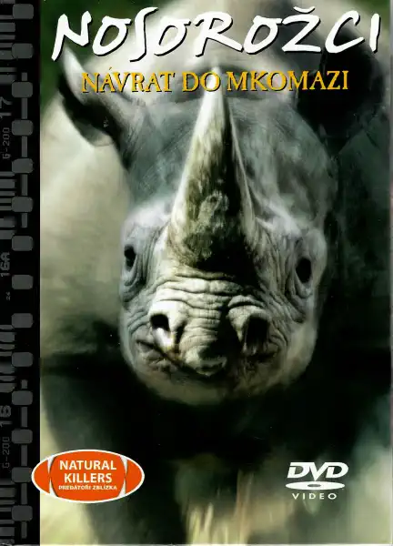 Nosorožci - Návrat do Mkomazi - DVD + brožura /bazarové zboží/