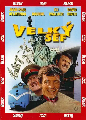 Velký šéf (Jean-Paul Belmondo) - DVD /pošetka//bazarové zboží/